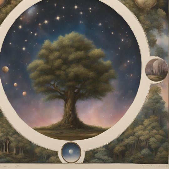 Tree and planets