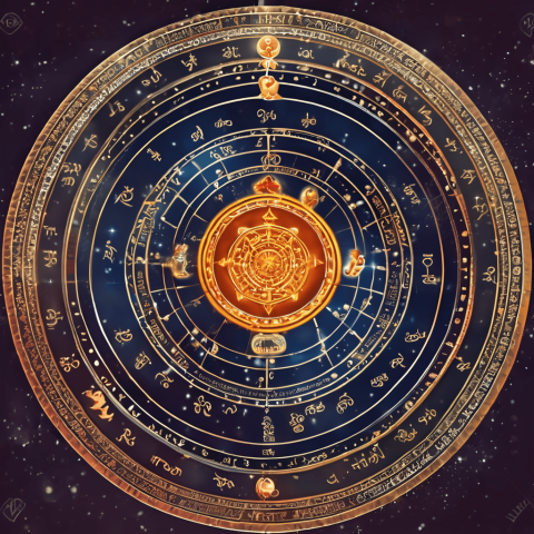 Vedic Astrology Wheel